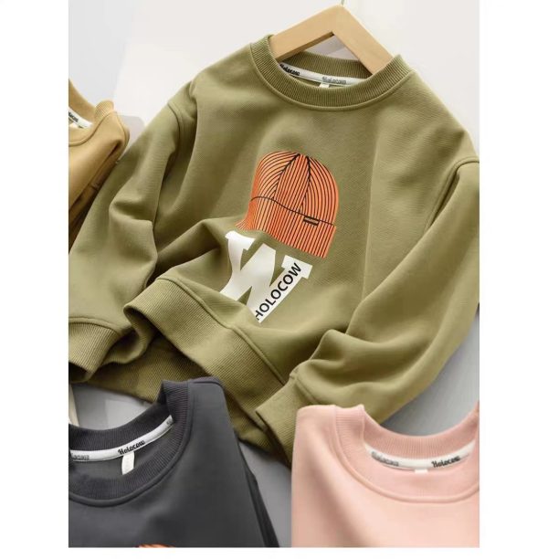 3-6 Boys' hoodies-91 - Image 3