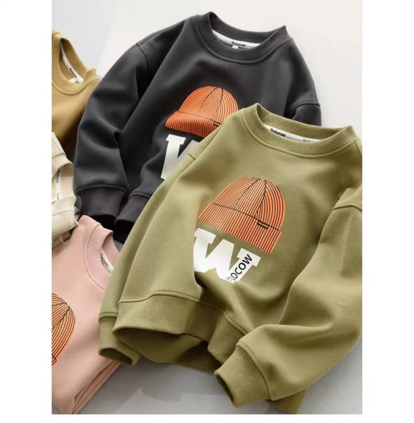 3-6 Boys' hoodies-91 - Image 5