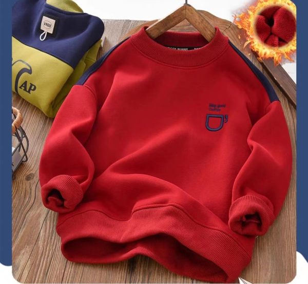 4-7 Boys' hoodies-99